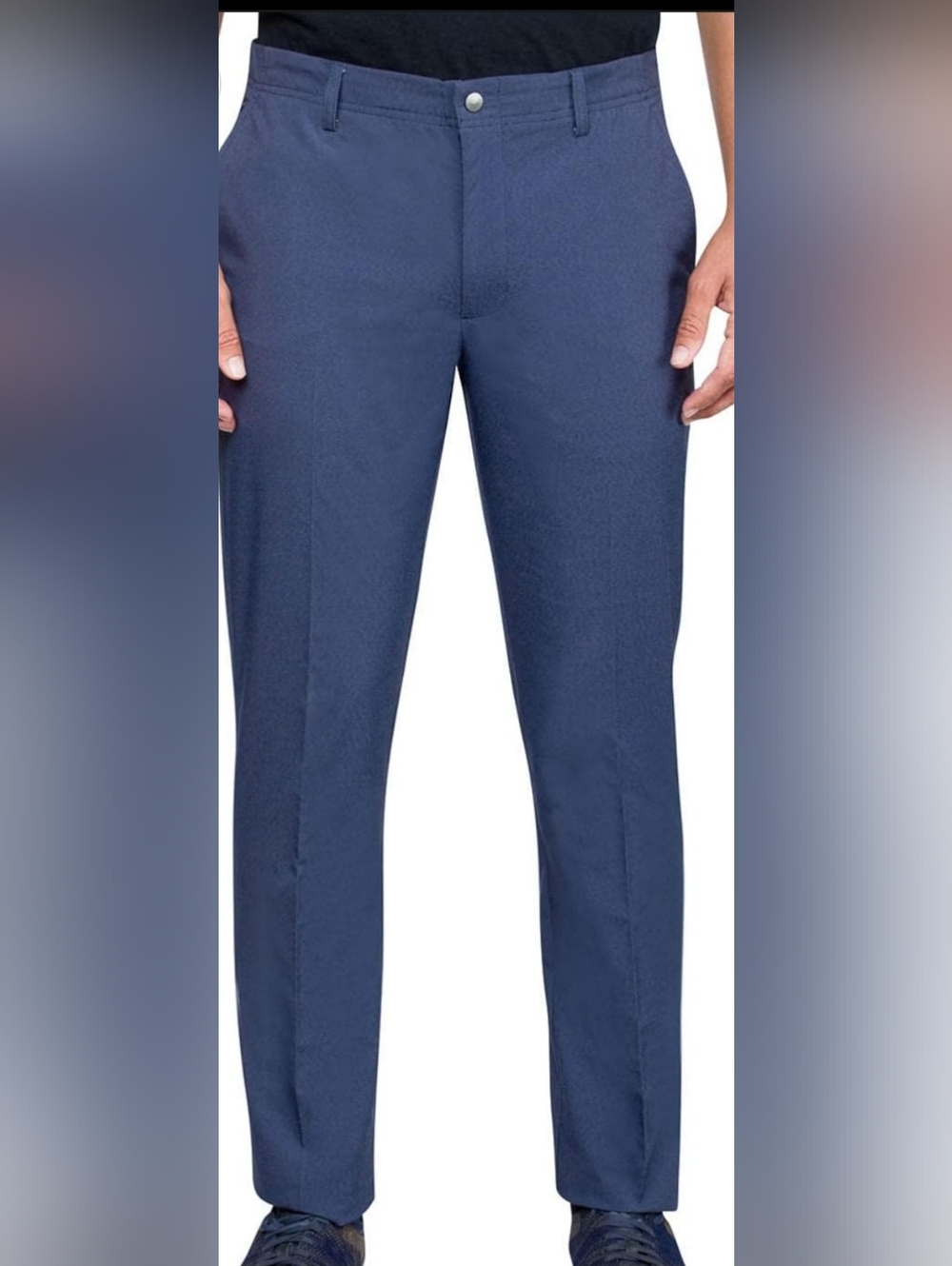 Greg Norman Men's Navy Blue Performance Golf Pants Size 40x30 AR-3013
